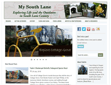 Tablet Screenshot of mysouthlane.com
